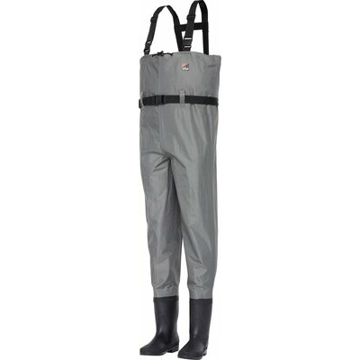 DAM Nylon Chest Waders Light Grey