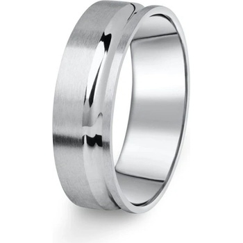 Danfil prsten DF07 P bílé zlato