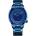Biden Мъжки часовник Biden Lens, Неръждаема стомана, Кварцов, Син (BIDEN-0109-BLUE)