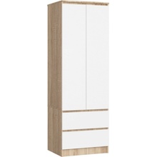 Ak furniture Star 60 cm sonoma/biela