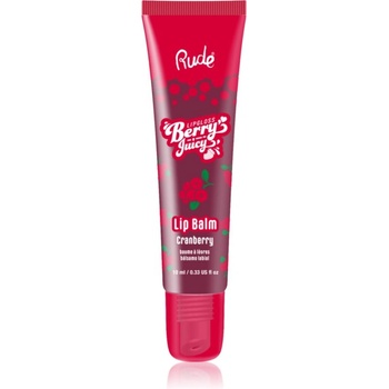 Rude Cosmetics Berry Juicy хидратиращ балсам за устни цвят Cranberry 10ml