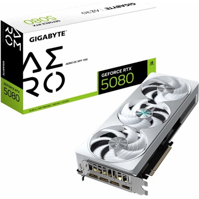 Gigabyte GeForce RTX 5080 AERO OC SFF 16GB GV-N5080AERO OC-16GD