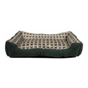 Quinny Nd38_8711252180106 green Мек разтегателен диван за куче с размери 90 х 70 х 20 см. xl (зелен)