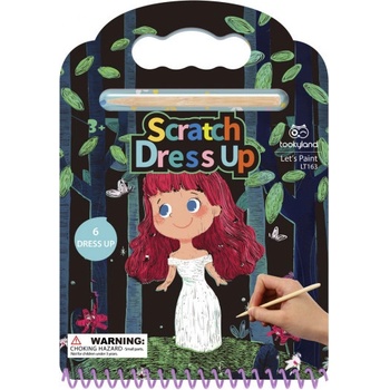 Tookyland Vyškrabávací blok Obleč postavičky 6 obrázkov