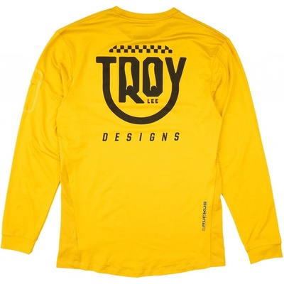 Troy Lee Designs Youth Ruckus LS Ride eyez safron 24/25