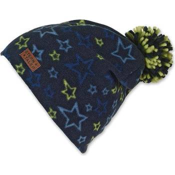 Sterntaler Детска поларена шапка на звезди с помпон, Sterntaler