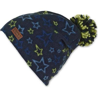 Sterntaler Детска поларена шапка на звезди с помпон, Sterntaler