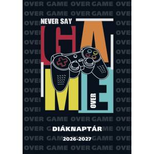 TopTimer Ученическа книжка TOPTIMER хартиена корица B/6 седмична 120x170mm Gamer 2026-2027 27D100J-00B (27D100J-00B)