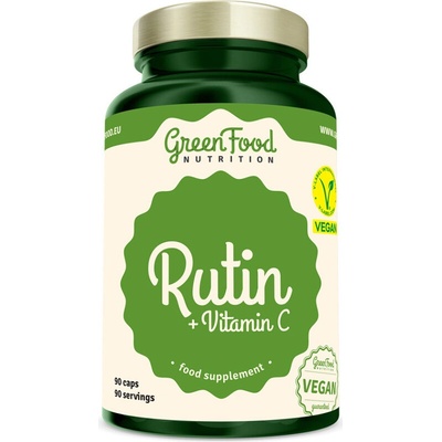 GreenFood Nutrition Rutín a vitamín C 90 kapsúl