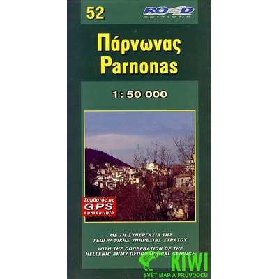 mapa Parnonas 1:50 t.