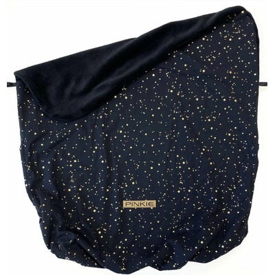 Pinkie deka so sťahovaním Shine Gold Black