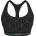 Calvin Klein Women's Non Wired Medium Impact Sports Bra - AOP Black