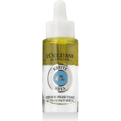 L'Occitane Shea Bi-Phase Face Serum двуфазен серум за лице за хидратация и подхранване 30 ml унисекс
