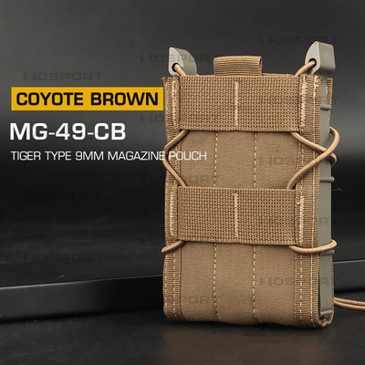 Wosport Tiger type molle na 5.56 zásobníky M4/M16 coyote