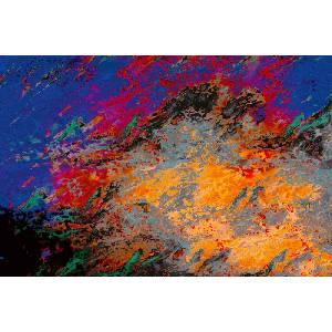 DIMEX ART Флизелинов фототапет абстрактен цветен модел 375 x 250 см