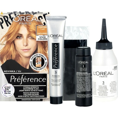 L'Oréal Préférence Vivid 7.432 Copper