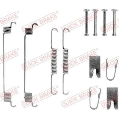 Súprava príslušenstva, brzdové čeľuste QUICK BRAKE 105-0789