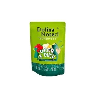 DOLINA NOTECI SUPERFOODS jeleň a kačica vrecko pre psov 300 g