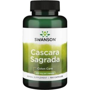 Swanson Cascara Sagrada 450 mg [100 капсули]