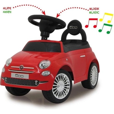 Jamara Push Car Fiat 500 červené