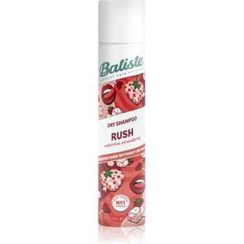 Batiste Rush suchý šampón pre mastné vlasy 200 ml