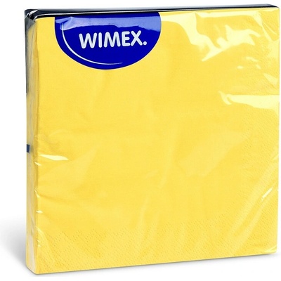 Wimex ubrousky 3V žluté 20ks 33x33cm – Hledejceny.cz