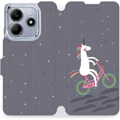 Mobiwear - Xiaomi Redmi Note 14 5G - V024P Jednorožec na kole