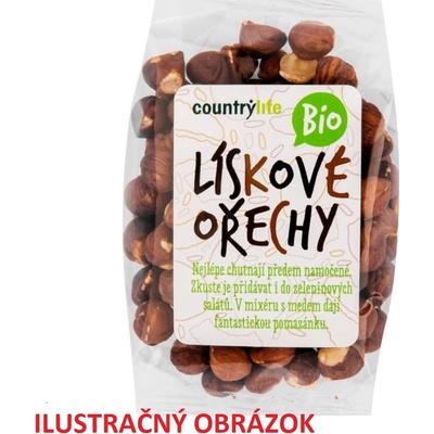 Country Life Lískové ořechy Bio 250 g