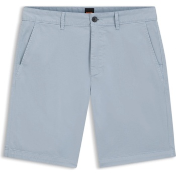Boss Къси панталони Boss Mens BOSS ORANGE Chino Slim Shorts - Blue 458