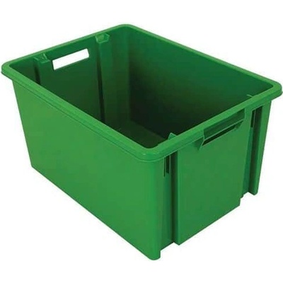 NovaBac, Stohovatelný plastový box zelený, 54 l