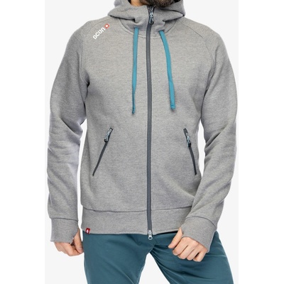 Ocun Hoodie Zipper grey paloma/excalibur