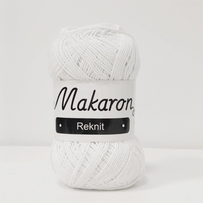 Makaron Reknit bílá 2mm
