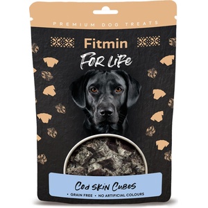 Dibaq Fitmin For Life Сушени кубчета с треска, лакомство за кучета 100 g