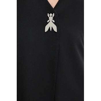 Patrizia Pepe Блуза Patrizia Pepe дамска в черно с изчистен дизайн 8C0806 A454 (8C0806.A454)