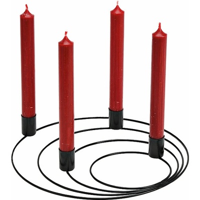Nefertitis Adventní svícen Spiral NF62231 - 27 x 3 cm