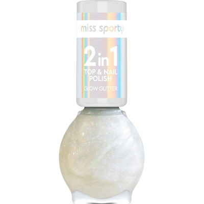 Miss Sporty Glow Glitter 50 glitrový lak na nechty 7ml