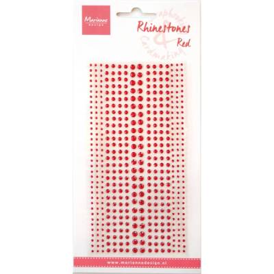MARIANNE DESIGN Samolepicí kamínky - Red