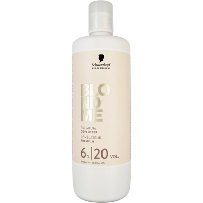 Schwarzkopf BLONDME Premium Developer 1000 ml оксидант 6% 20 Vol
