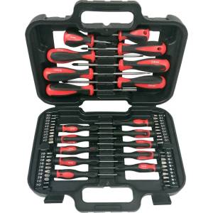 Silver Комплект отвертки и битове 58 бр. магнитни 67371 (s10868)