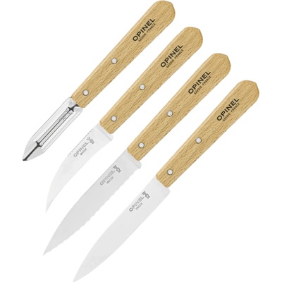 Opinel Sada nožov Les Essentiels natural 001300 001300 4 ks