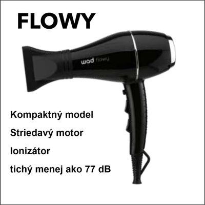 Flowy Hair Dryer Black