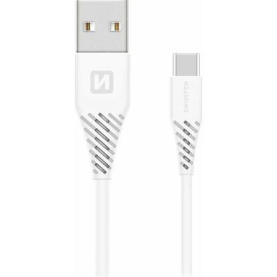 Swissten 71504402 USB/USB-C 3.1, 1,5m, bílý