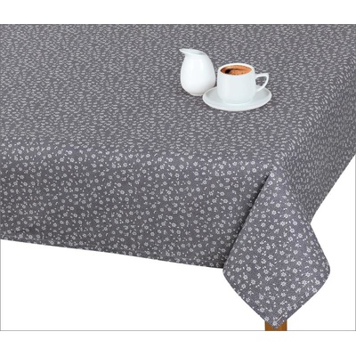 Bellatex ubrus ADÉLA šedý kvítek 120x140