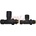 THS Thermostyle Радиаторен сет lux duo black ths 1/2"х16мм прав