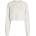 Calvin Klein Блуза Calvin Klein Jeans Women's Cropped Relaxed Fit Sweatshirt - Chalk