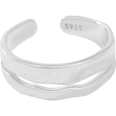 Majya Stříbrný nastavitelný prsten ILARY 10963