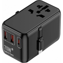 CROSSIO ChargeMe Adapter PLUS PD70W 2A+2C GaN III