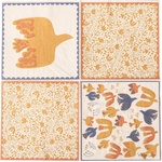 Bloomingville Хартиени салфетки в комплект 20 бр. 33x33 cm Anniversary - Bloomingville (82063096)