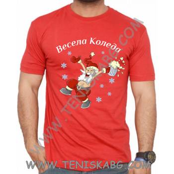 Fruit of the Loom Тениска - Дядо Коледа