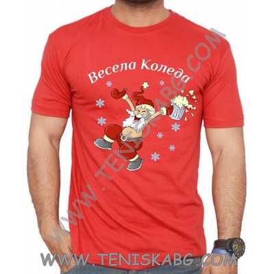 Fruit of the Loom Тениска - Дядо Коледа